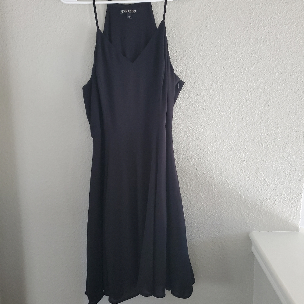 Black Express Spaghetti Strap Dress size 10